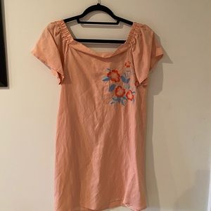 Spring/Summer light peach dress